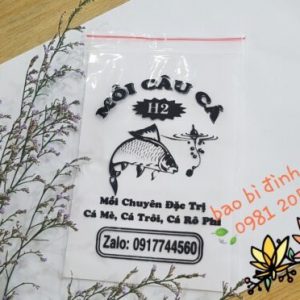 Túi zip chỉ đỏ