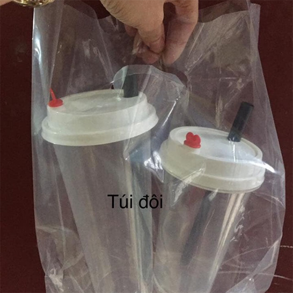 Túi đôi trà sữa