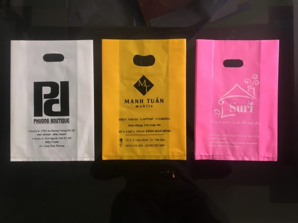 Túi xốp shop mỹ phẩm