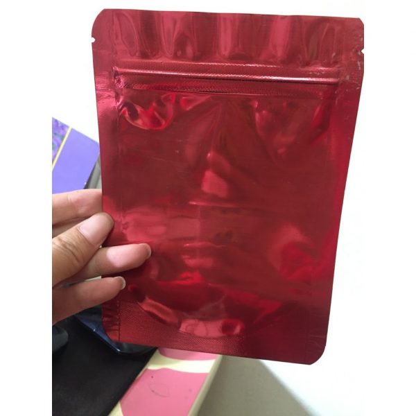 Túi Zipper màu đỏ