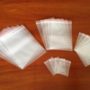 Túi zipper màng đơn 2 Túi zipper màng đơn có độ trong suốt cao