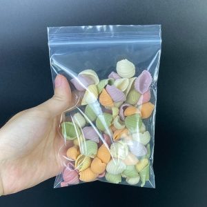Túi zip chỉ trắng