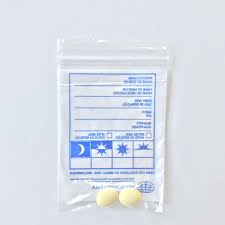 Thiết kế in ấn túi zíp nhỏ 4 Túi zíp nhỏ đựng thuốc tây