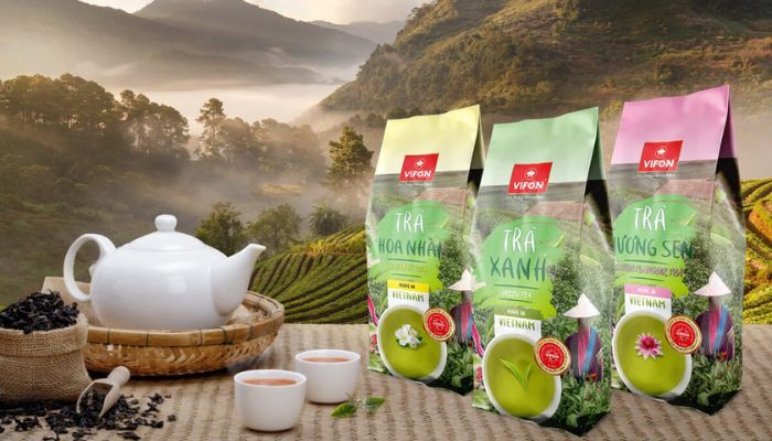 Bao bì trà hương sen
