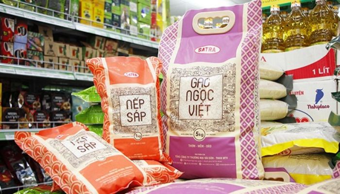 bao bì gạo đẹp