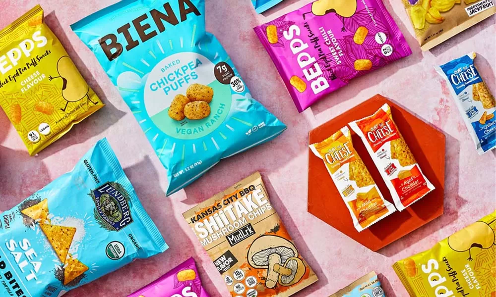 Bao bì snack với nhiều mẫu đẹp mắt