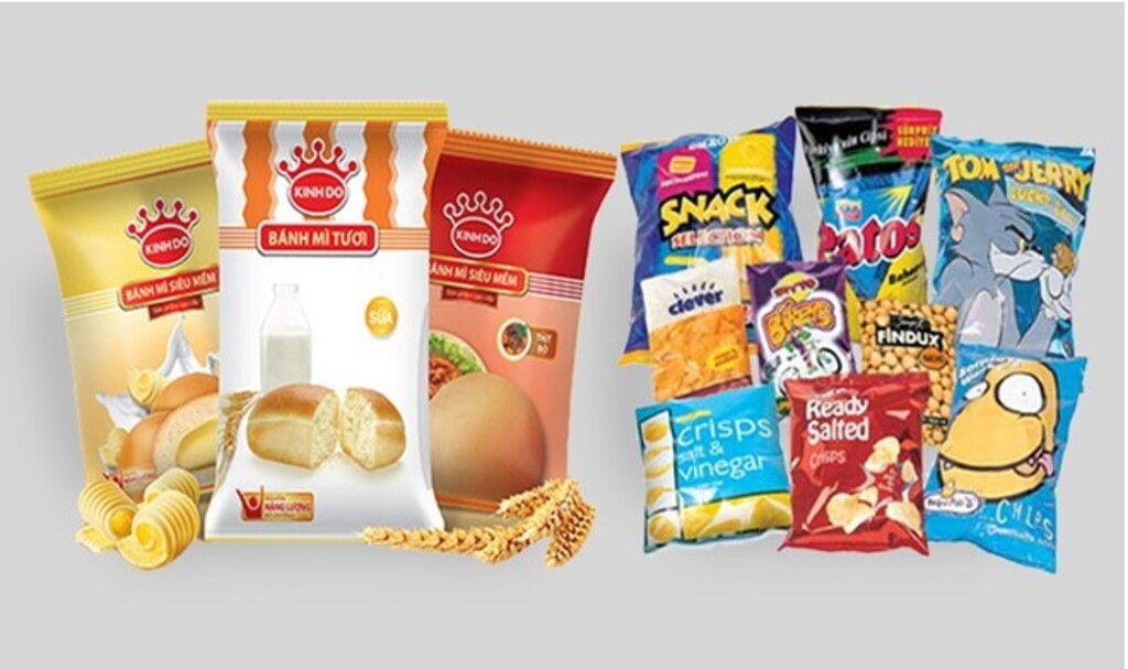 Bao bì nhựa thường được sử dụng cho bánh mì tiệm vàng, bánh mì hấp, hoặc bánh mì lớn
