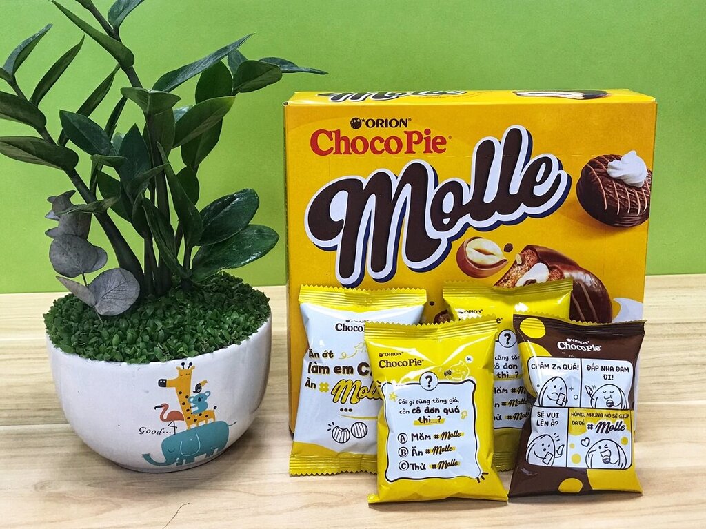 Bánh Chocopie là sản phẩm thuộc công ty TNHH Orion Vina