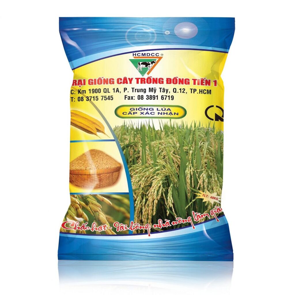 In bao bì lúa giống: Công nghệ in và quy trình sản xuất 10 Hiện nay bao bì lúa giống được in bằng lụa hoặc in ống đồng