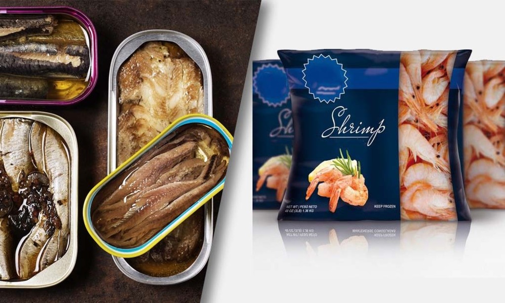 Gợi ý 8 mẫu thiết kế bao bì thủy sản tiện lợi nhất hiện nay 14 Thủy hải sản được đóng gói bao bì gọn gàng giúp cho việc vận chuyển và bảo quản sản phẩm trở nên dễ dàng hơn
